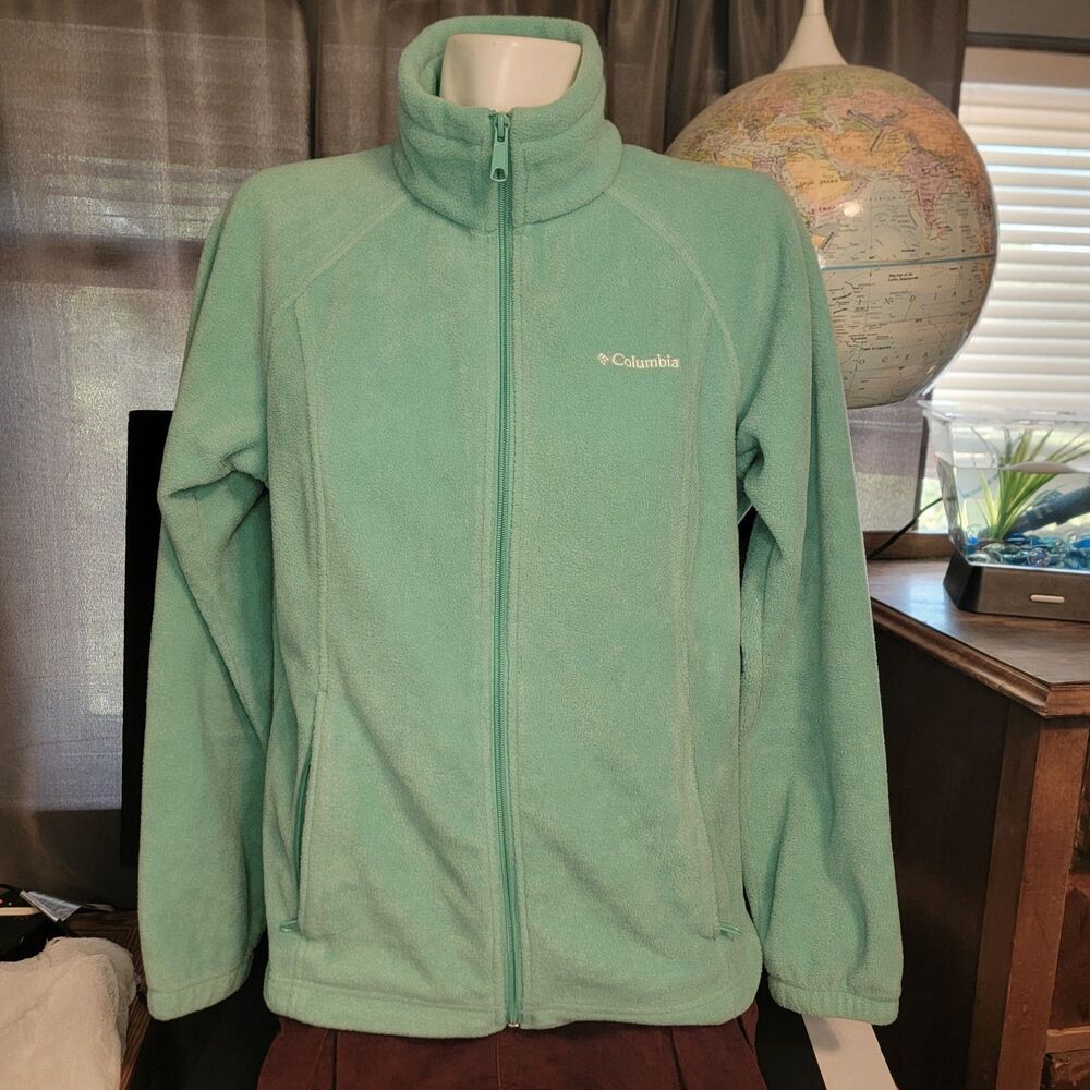 Columbia Women's Fleece Jacket Full Zip Sz Medium